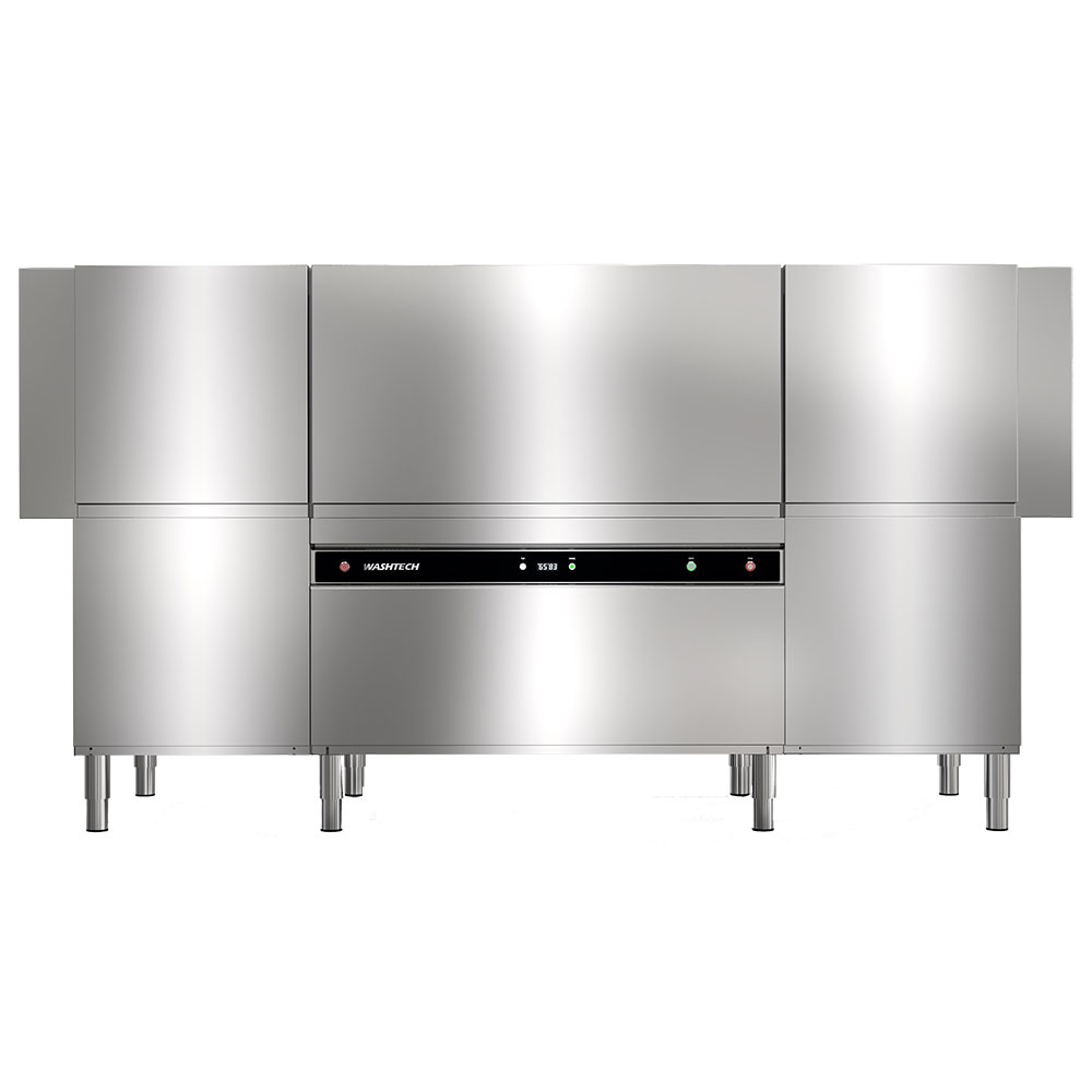 Washtech CD240 Four Stage Conveyor Dishwasher