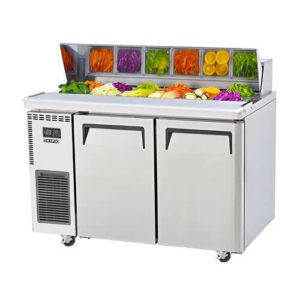 Skipio SHR12-2 Salad Side Prep Table With Lid 1200mm Wide