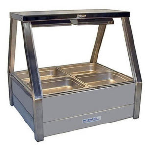 Roband E22 Double Row Hot Food Display (705mm Wide)