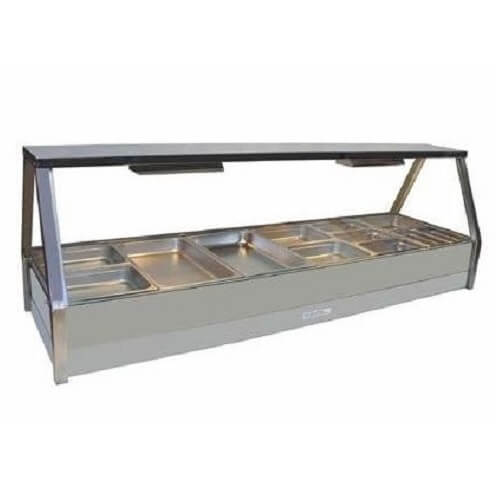 Roband E25RD Double Row Hot Food Display (1680mm Wide)