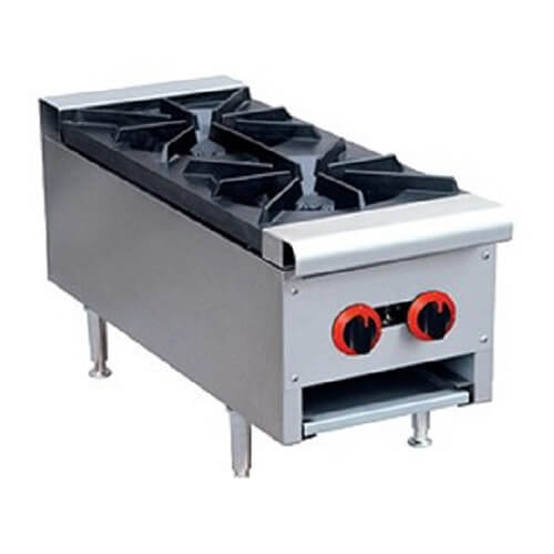 commercial countertop gas range