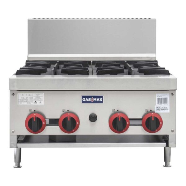 FED RB-4E Gasmax 4 Burner Gas Cooktop