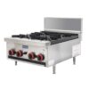FED RB-4E Gasmax 4 Burner Gas Cooktop