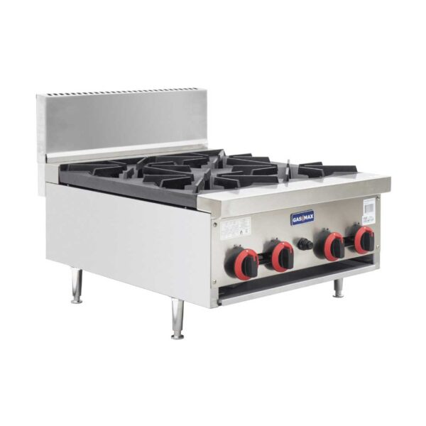 FED RB-4E Gasmax 4 Burner Gas Cooktop