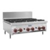 FED RB-6E Gasmax 6 Burner Gas Cooktop