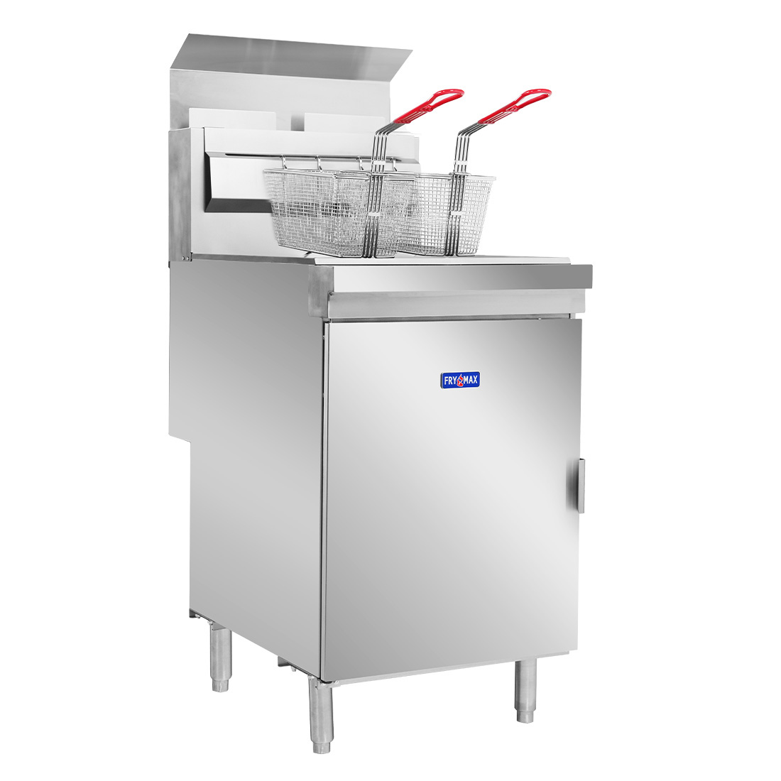 FED RC400TE Frymax Twin Pan Gas Deep Fryer 35 Ltr
