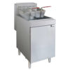 FED RC400TE Frymax Twin Pan Gas Deep Fryer 35 Ltr