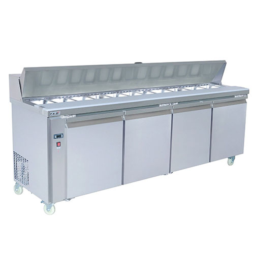 FED SLB240 Pizza Prep Fridge 2400mm Wide