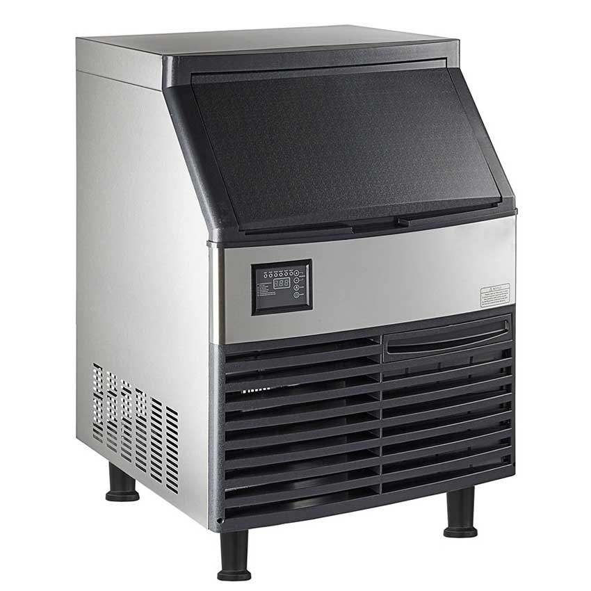 FED SN-210P 95kg/Day Underbench Ice Maker 28-30kg Bin