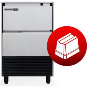 Skope Alfa NG110-A 110kg/Day Self Contained Ice Cube Maker 60kg Bin
