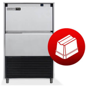 Skope Alfa NG45-A 45kg/Day Self Contained Ice Cube Maker 20kg Bin