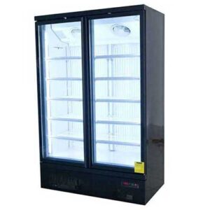 Saltas NDA2150 Double Glass Door Freezer 810 Ltr