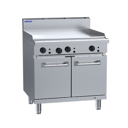 LUUS RS-9P 900 Wide Griddle With Static Oven 900mm Wide