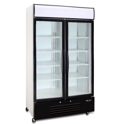 Saltas DFS2999N Double Glass Door Freezer (726 Ltr)