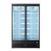 FED LG-1000BGBMF Double Door Supermarket Freezer 702Ltr