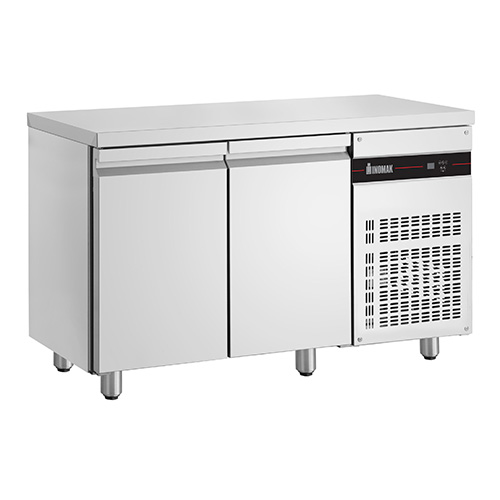 Inomak UBI7134 Undercounter Fridge 2 Door 1345mm Wide