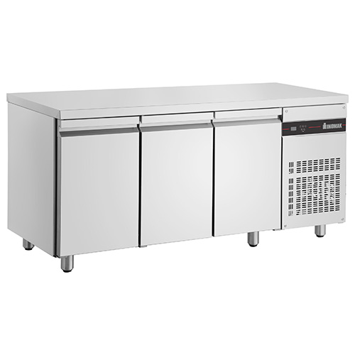 Inomak UBI7179 Undercounter Fridge 3 Door 1790mm Wide