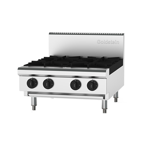 Goldstein PFB24-X CookTop with 4 Open Burners 610mm Wide