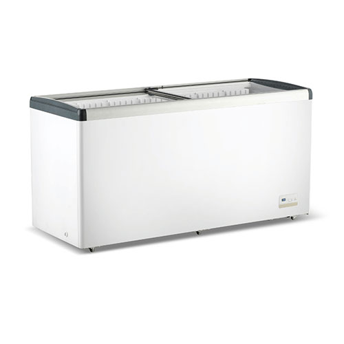 Thermaster WD516G Chest Freezer sliding glass lids