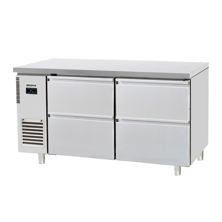 Skipio SUR15-2D-4 Undercounter Drawer Fridge 425 Ltr