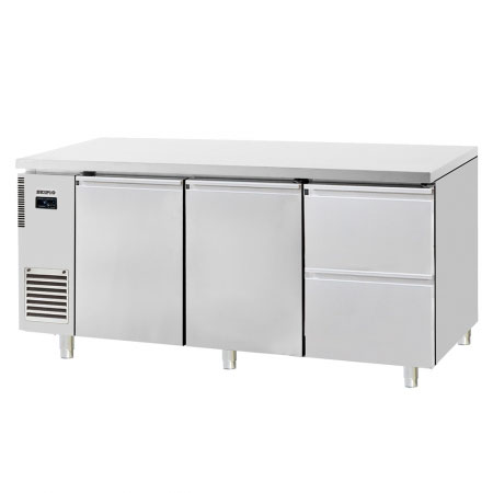 Skipio SUR18-2D-2 Undercounter Drawer Fridge 538 Ltr