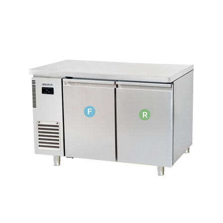 Skipio SURF12-2 Double Door Undercounter Fridge/Freezer
