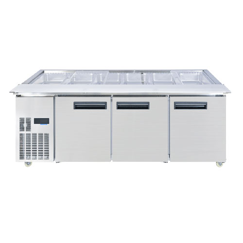 FED PG210FA-XB Cold Bench Salad Station 2140mm Wide