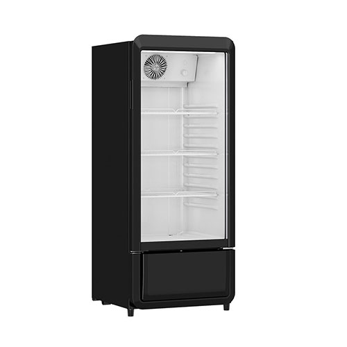 FED SDC 178B Single Glass Door Upright Fridge
