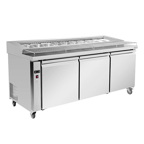 FED PWB180 Pizza Prep Fridge 1800mm Wide