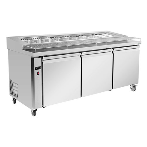 FED PWB200 Pizza Prep Fridge 2000mm Wide