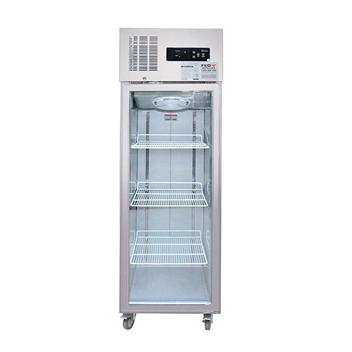 FED SUFG500 Upright Freezer Single Glass Door 500Ltr