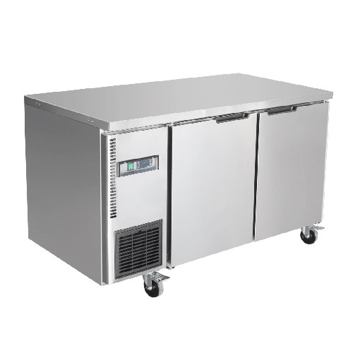 FED TL1200BT 2 Door Underbench Freezer 1200mm Wide