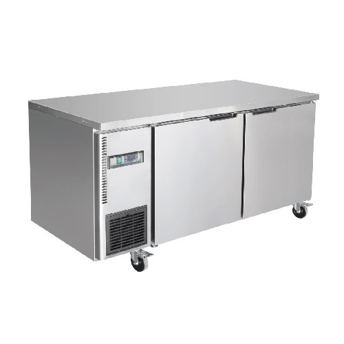 FED TL1500TN 2 Door Underbench Fridge 1500mm Wide