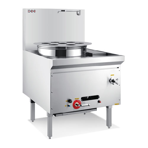 LKK DSS-1BT Single Burner Dim Sum Steamer / Autofill