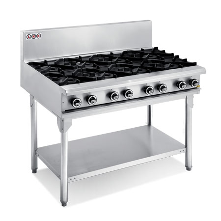 LKK OB8D 8 Gas Open Burner Cooktop