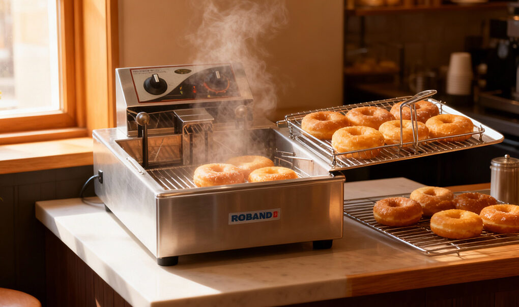donut fryer feature