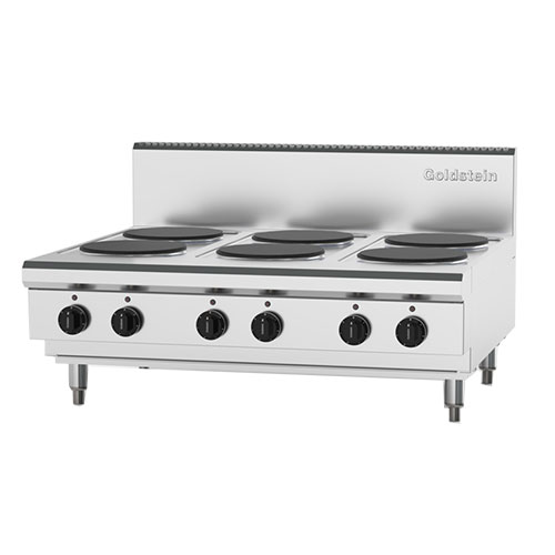 Goldstein PEB6S-X Solid Plate Electric Cooktop 915mm Wide