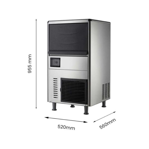 FED SN-068F Granular Flake Ice Maker 60kg/Day 20kg Bin