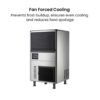 FED SN-068F Granular Flake Ice Maker 60kg/Day 20kg Bin