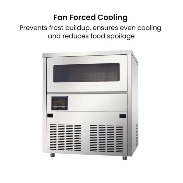 FED SN-101B 100kg/Day Underbench Ice Maker 15kg Bin