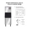 FED SN-145C Crescent Ice Maker & Bin 145kg/Day 125kg Bin