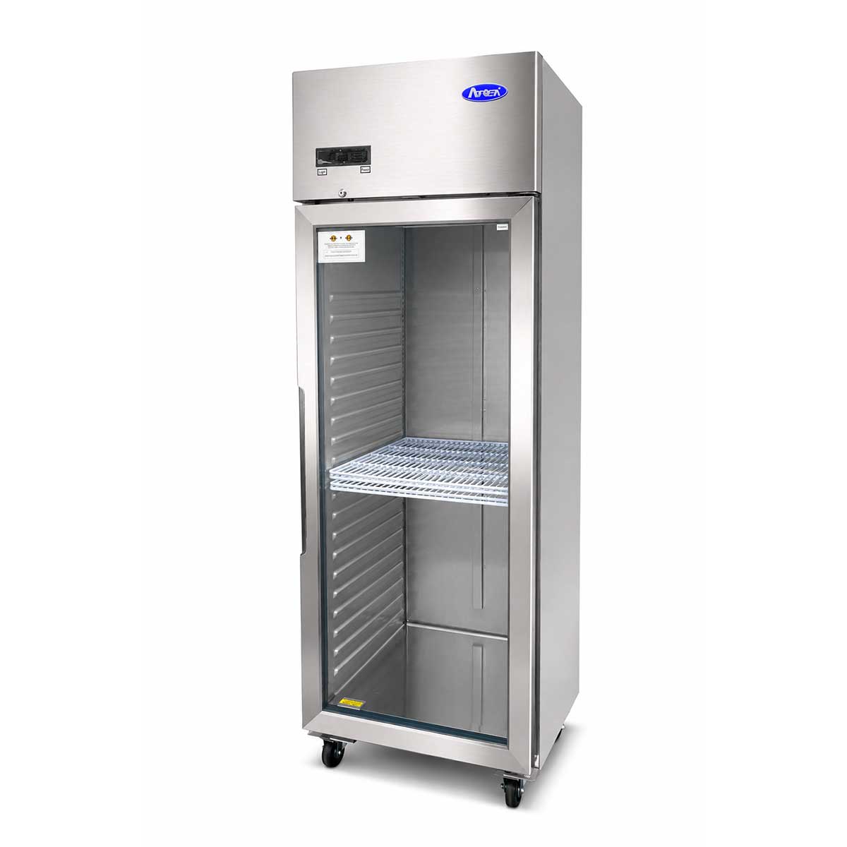 Atosa JCF40FSGR single glass door display freezer