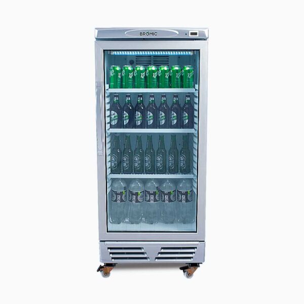 Bromic GM0220-NR Upright Display Fridge 215 Ltr
