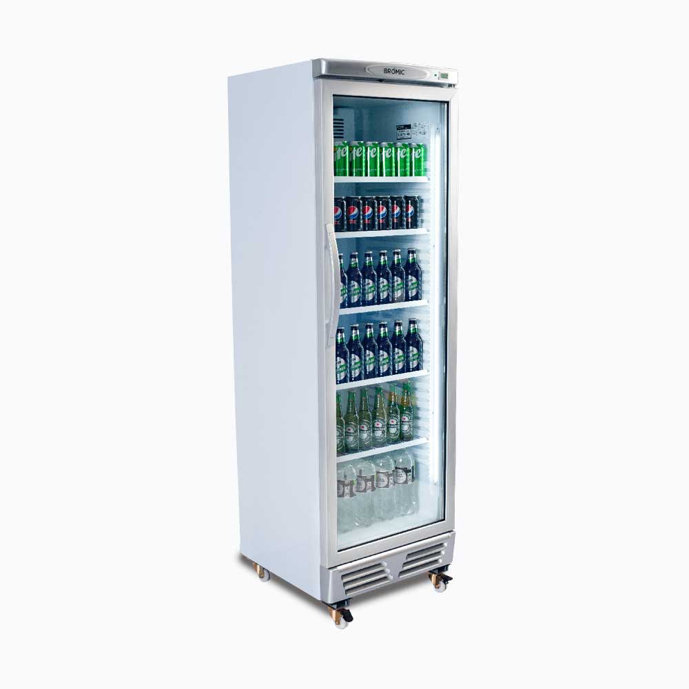 Bromic GM0374-NR Upright Display Fridge 292 Ltr