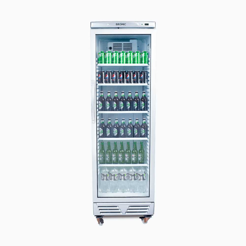 Bromic GM0374-NR Upright Display Fridge 292 Ltr