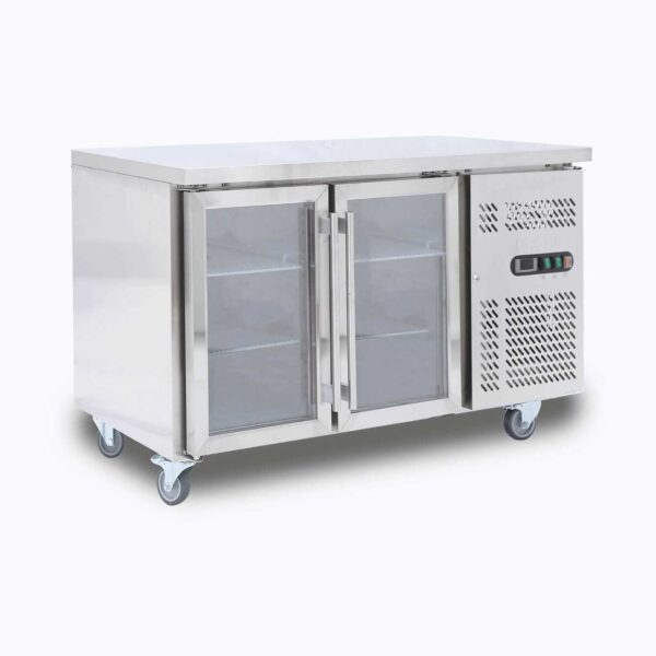 Bromic UBC1360GD-NR Underbench Display Fridge 282 Ltr