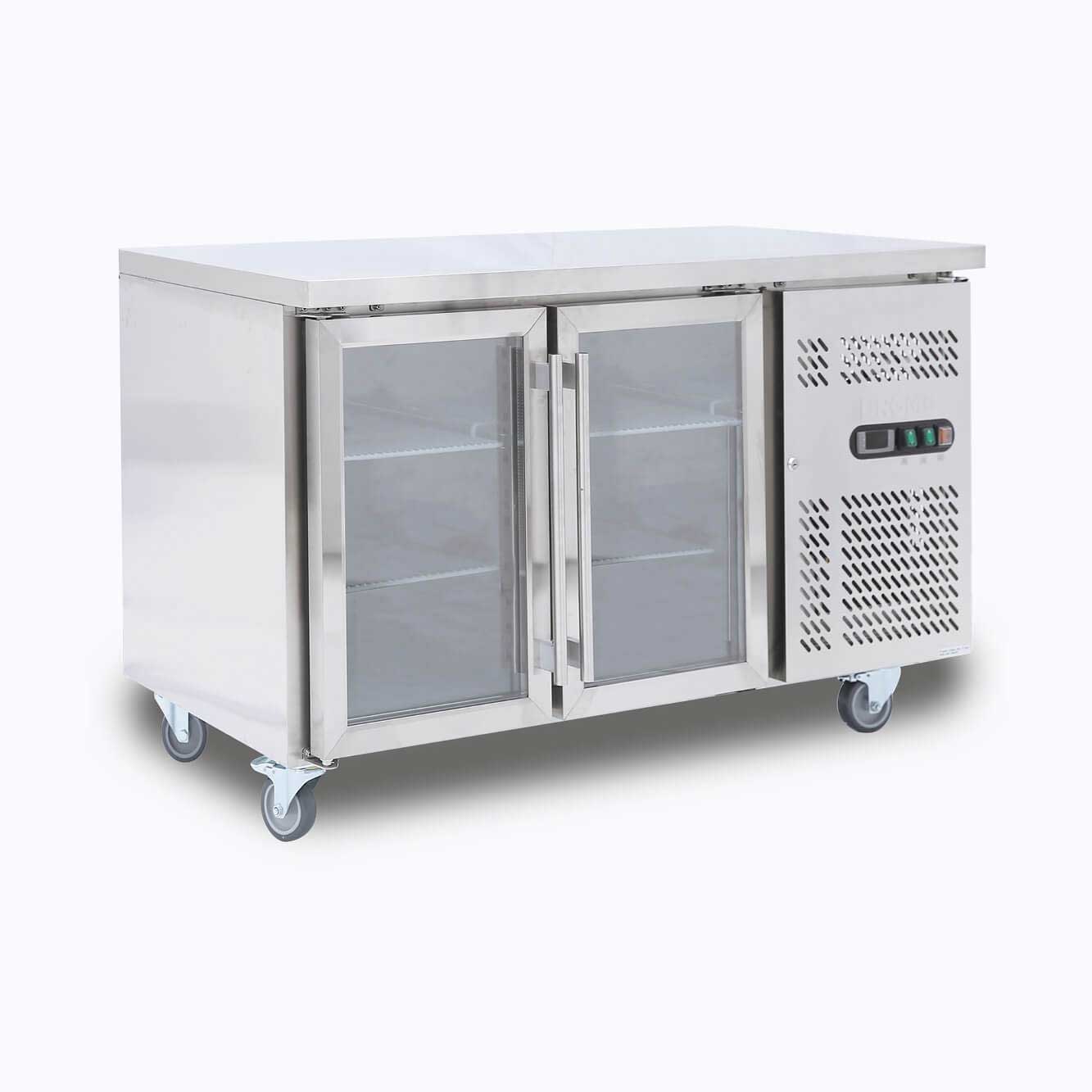 Bromic UBC1360GD-NR Underbench Display Fridge 282 Ltr