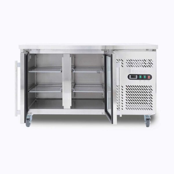 Bromic UBC1360GD-NR Underbench Display Fridge 282 Ltr