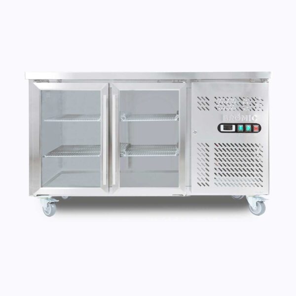 Bromic UBC1360GD-NR Underbench Display Fridge 282 Ltr