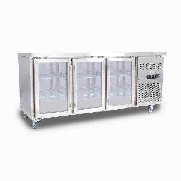 Bromic UBC1795GD-NR Underbench Display Fridge 417 Ltr